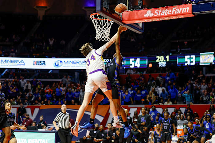 Phillips Academy Williamsville Illinois boys basketball March 7 2024 Nate Latsch 26529